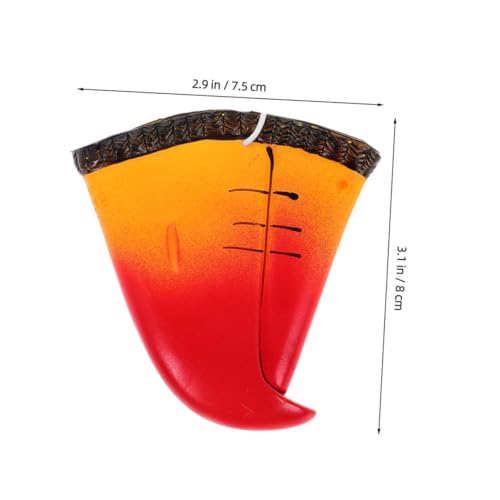 Hohopeti Parrot Beak Nasenmaske aus Vinyl Leichte Langlebige Tierkostüm Requisite für Cosplay Fasching und Themenpartys Austauschbarer Papageienschnabel Vielseitiges Party Accessoire von Hohopeti