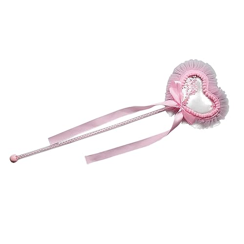 Hohopeti Partystab Herzstab Feenstäbe Feenstab Zauberstäbe Rosa von Hohopeti