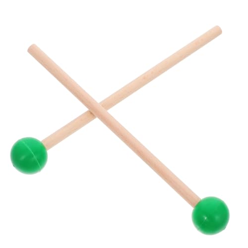 Hohopeti Percussion Sticks Mallet für Zungentrommel Marimba Xylophon Rutschfester Griff Bruchfestes Material Geeignet für Anfänger und Vielseitige Musikinstrumente von Hohopeti