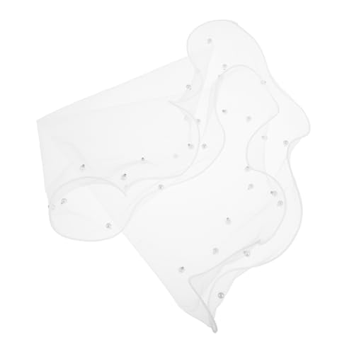 Hohopeti Perlenbesetzter Brautschleier für Puppen Eleganter DIY Hochzeitsschleier Zarte Haar deko Romantisches Brautzubehör für Puppen Weicher Tüll Hohopeti Perlenbesetzter Brautschleier für Puppen Eleganter DIY Hochzeitsschleier Zarte Haar deko Romantisches Brautzubehör für Puppen Weicher Tüll von Hohopeti