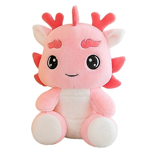 Hohopeti Plüsch Drache Kuscheltier Neujahrs-Drachen Stofftier Glücksbringer Dekoration Geschenk für Familie Freunde von Hohopeti