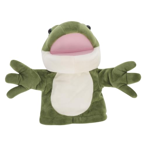 Hohopeti Plüsch Frosch Handpuppe Handpuppe für Geschichten Erzählen Eltern Junge Mädchen Interaktion Cartoon Tier Kuscheltier Hohopeti Plüsch Frosch Handpuppe Handpuppe für Geschichten Erzählen Eltern Junge Mädchen Interaktion Cartoon Tier Kuscheltier von Hohopeti