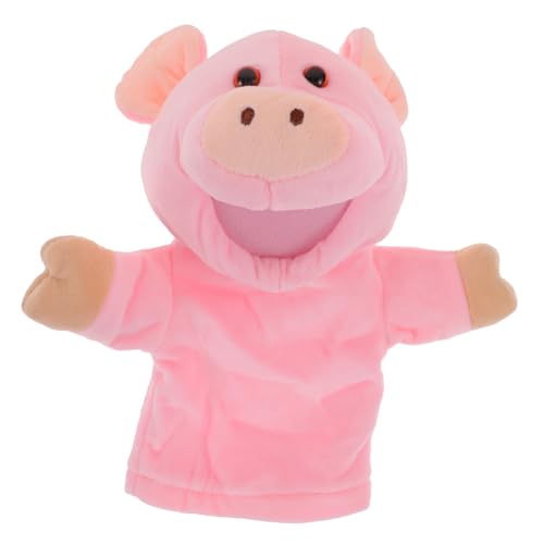 Hohopeti Plüsch Handpuppe Schwein Großes Fingerpuppe für Interaktiv Kreatives Lernspielzeug Geeignet für Zuhause Kindergarten und Vorschule Hohopeti Plüsch Handpuppe Schwein Großes Fingerpuppe für Interaktiv Kreatives Lernspielzeug Geeignet für Zuhause Kindergarten und Vorschule von Hohopeti