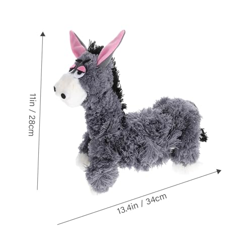 Hohopeti Plüsch Marionette Esel Marionetten mit Fäden Interaktive Puppentheater Ausstattung Lebendige Tierform Kindgerecht Fördert Fingerfertigkeit und Kreativität Dunkelgrau Hohopeti Plüsch Marionette Esel Marionetten mit Fäden Interaktive Puppentheater Ausstattung Lebendige Tierform Kindgerecht Fördert Fingerfertigkeit und Kreativität Dunkelgrau von Hohopeti