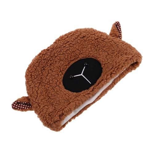 Hohopeti Plüsch Schaf Mütze mit Niedlichen Ohren Warme Winter Kopfbekleidung für Outdoor Vielseitig Einsetzbar Robust gegen Verformung für Festival Cosplay Herbst und Kalte Tage Hohopeti Plüsch Schaf Mütze mit Niedlichen Ohren Warme Winter Kopfbekleidung für Outdoor Vielseitig Einsetzbar Robust gegen Verformung für Festival Cosplay Herbst und Kalte Tage von Hohopeti