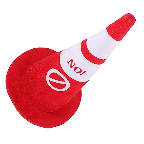 Hohopeti Plüsch Verkehrskegel Mütze Leichtes Party Headgear aus und Bequem Unisex Karneval Kostüm Foto Requisit für Erwachsene und Jugendliche Hohopeti Plüsch Verkehrskegel Mütze Leichtes Party Headgear aus und Bequem Unisex Karneval Kostüm Foto Requisit für Erwachsene und Jugendliche von Hohopeti