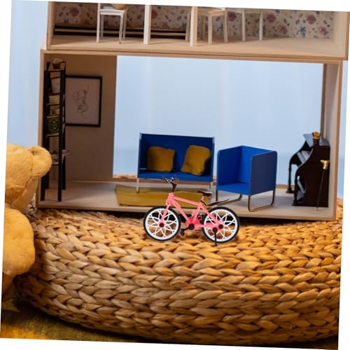 Hohopeti Prinzessinnen Fahrradmodell DIY für Abnehmbarem Mini Retro Fahrrad Modell Vielseitiges Puppenzubehör für Kreatives und Wohnraumdekoration Hohopeti Prinzessinnen Fahrradmodell DIY für Abnehmbarem Mini Retro Fahrrad Modell Vielseitiges Puppenzubehör für Kreatives und Wohnraumdekoration von Hohopeti