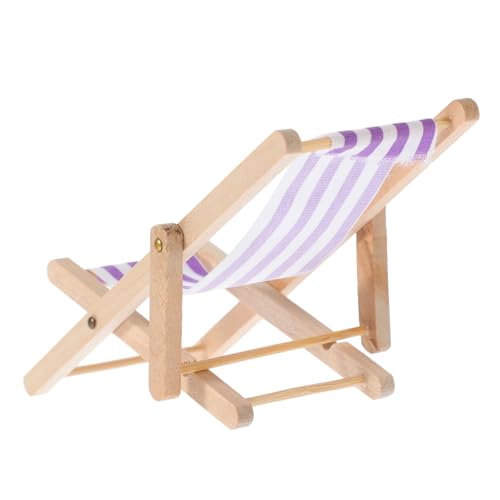 Hohopeti Puppenhaus Modell Klappbar Holz Stabil Gestreift Mini Deck Chair für Puppenhaus Dekoration DIY Handwerks Sammlung Hohopeti Puppenhaus Modell Klappbar Holz Stabil Gestreift Mini Deck Chair für Puppenhaus Dekoration DIY Handwerks Sammlung von Hohopeti