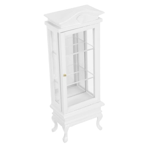 Hohopeti Puppenhaus Schrank mit Gebogenem Oberteil Stabiles Holzregal Handgefertigtes Mini Bücherregal Vielseitige Miniaturmöbel für Puppenhaus Dekoration Hohopeti Puppenhaus Schrank mit Gebogenem Oberteil Stabiles Holzregal Handgefertigtes Mini Bücherregal Vielseitige Miniaturmöbel für Puppenhaus Dekoration von Hohopeti