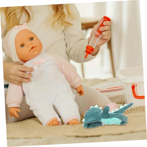 Hohopeti Puppenkleidung Dinosaurier Kostüm Ersatzkleidung für Puppen Sanft und Strapazierfähig Niedriges Gewicht Charmantes Design für Mehr Attraktivität Hohopeti Puppenkleidung Dinosaurier Kostüm Ersatzkleidung für Puppen Sanft und Strapazierfähig Niedriges Gewicht Charmantes Design für Mehr Attraktivität von Hohopeti
