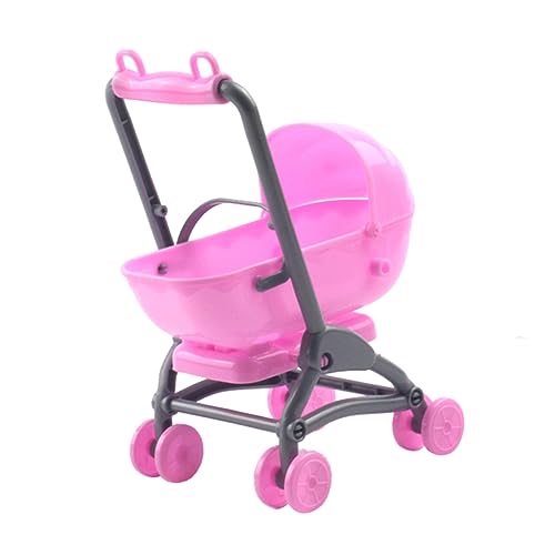 Hohopeti Miniatur-Kinderwagen Spielzeug Puppenwagen Für Babypuppen Simulation Kunststoff Kinderwagen Puppenmöbel Modell Hohopeti Miniatur-Kinderwagen Spielzeug Puppenwagen Für Babypuppen Simulation Kunststoff Kinderwagen Puppenmöbel Modell von Hohopeti