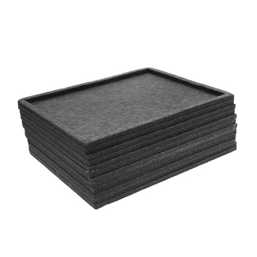 Hohopeti Puzzle Sortier tabletts Filz Multifunktional Stapelbar Wiederverwendbar Puzzle Organizer für Teile Effiziente Aufbewahrung und Sortierung für Puzzleteile von Hohopeti
