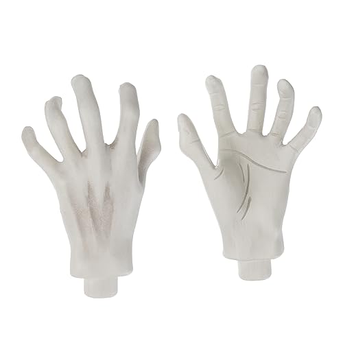 Hohopeti Realistische Halloween Deko Gefälschte Plastikhand Gruselige Körperteil Nachbildung für Party Haunted House Bar Dekorationen und Trick Requisiten Hohopeti Realistische Halloween Deko Gefälschte Plastikhand Gruselige Körperteil Nachbildung für Party Haunted House Bar Dekorationen und Trick Requisiten von Hohopeti