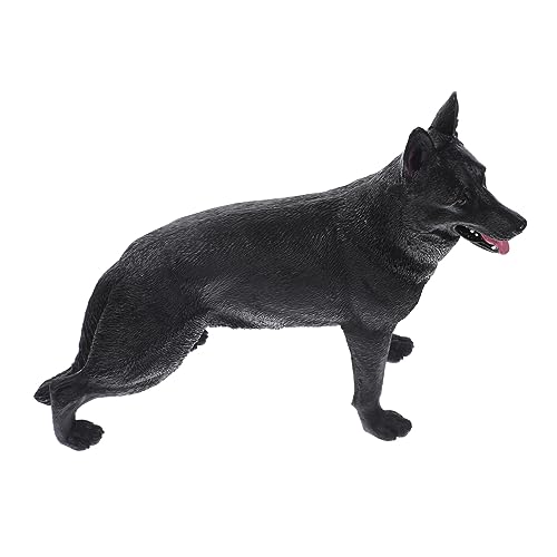 Hohopeti Cartoon-hundefigur Welpenfigur Schäferhund-Modell Sicheres Leichtes Schreibtisch- Für Jungen Und Mädchen von Hohopeti