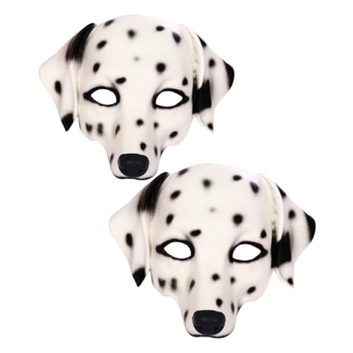 Hohopeti Realistische Hundemaske für Erwachsene Lustige und Gruselige Vollgesichts-maskerade Vielseitig für Halloween Karneval Kostümparty und Tier-cosplay von Hohopeti