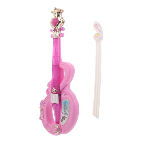Hohopeti Realistische Kindergeige Mini Musikinstrument für Frühe Bildung und Rollenspiele Leicht Sicher Geräuscharm für Familienaktivitäten und Partygeschenke von Hohopeti