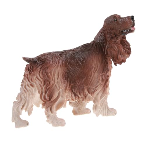 Hohopeti Realistische Plastik Cocker Spaniel Figur Detailgetreues Hundemodell Sicheres für Dekoratives Tiermodell für Schreibtisch und Garten Leicht und Robust Hohopeti Realistische Plastik Cocker Spaniel Figur Detailgetreues Hundemodell Sicheres für Dekoratives Tiermodell für Schreibtisch und Garten Leicht und Robust von Hohopeti