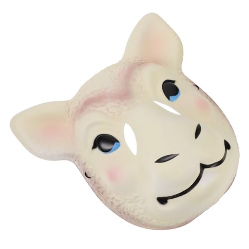 Hohopeti Realistische Schafmaske aus Robustem Cosplay Tierkopf Verkleidung für Halloween Maskenball und Fasching Praktische und Bequeme Kostümmaskerade für Erwachsene Hohopeti Realistische Schafmaske aus Robustem Cosplay Tierkopf Verkleidung für Halloween Maskenball und Fasching Praktische und Bequeme Kostümmaskerade für Erwachsene von Hohopeti