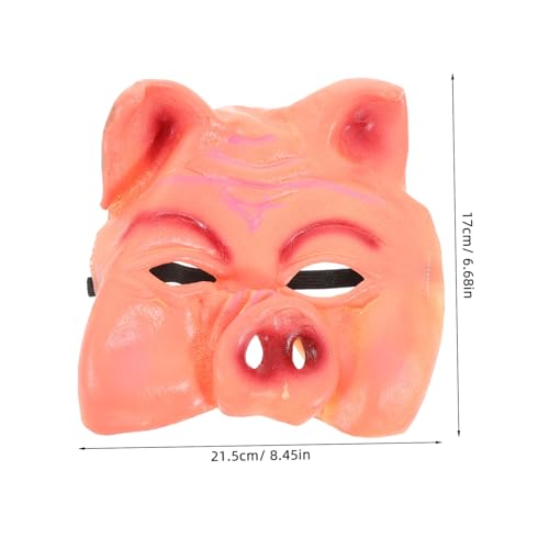 Hohopeti Realistische Schweine halbmaske aus Atmungsaktivem Material für Halloween Tierkostüm Einzigartige Karnevalsmaske für Erwachsene Lustige Party Cosplay maske Hohopeti Realistische Schweine halbmaske aus Atmungsaktivem Material für Halloween Tierkostüm Einzigartige Karnevalsmaske für Erwachsene Lustige Party Cosplay maske von Hohopeti