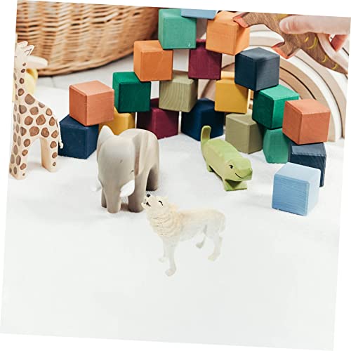 Hohopeti Realistische Wolf Figur Tiermodell aus Solidem Material Kindersicher mit Glatter Oberfläche als Desktop Wohnraumdekoration Fördert Tiererkennung und Kindliche Kreativität Hohopeti Realistische Wolf Figur Tiermodell aus Solidem Material Kindersicher mit Glatter Oberfläche als Desktop Wohnraumdekoration Fördert Tiererkennung und Kindliche Kreativität von Hohopeti