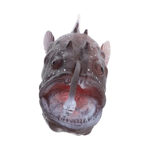 Hohopeti Realistisches Anglerfisch Modell Meerestier Figur aus Langlebigem Material Dekoratives Meereslebewesen für Kinderzimmer Klassenzimmer und Party Goodie Bag Füller Vielseitig Hohopeti Realistisches Anglerfisch Modell Meerestier Figur aus Langlebigem Material Dekoratives Meereslebewesen für Kinderzimmer Klassenzimmer und Party Goodie Bag Füller Vielseitig von Hohopeti