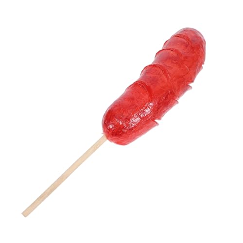 Hohopeti Realistisches BBQ Hot Dog Modell aus PVC und Robustes Falsches Hot Dog für Küchen Partydekoration Detailgetreuer Künstlicher Food Photo-Prop Vielseitig für Food Displays und von Hohopeti