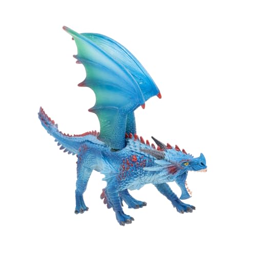 Hohopeti Realistisches Pädagogisches Drachenmodell Detailgetreuer Mythos Drachen Stabiles für Dekorativer Desktop Schmuck Einzigartiges Sammlerobjekt für Jungen und Mädchen von Hohopeti