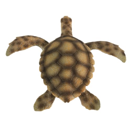 Hohopeti Realistisches Schildkröten PVC Pädagogisch Fördert Kreativität und Farberkennung Robustes Kunststoffmodell für und Dekoration von Hohopeti
