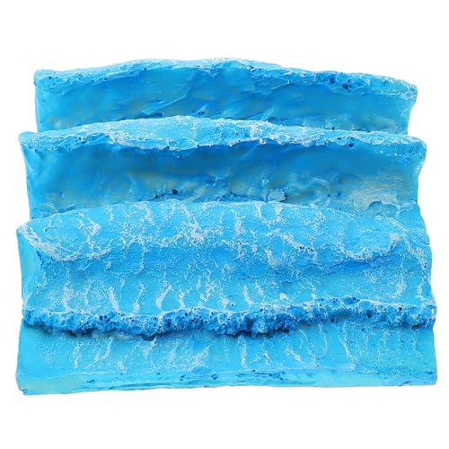 Hohopeti Resin Ornament für Sandtischszene Miniaturlandschaft Deko für Meereswellen und Küstendekoration für Kreative Hohopeti Resin Ornament für Sandtischszene Miniaturlandschaft Deko für Meereswellen und Küstendekoration für Kreative von Hohopeti