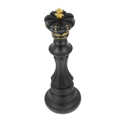Hohopeti Resin Schachfigur König Deko Skulptur aus Hochwertigem Material Langlebig und Sicher Kreative Wohn und Bürodekoration Geschenkidee für Schachspieler und Kunstliebhaber Hohopeti Resin Schachfigur König Deko Skulptur aus Hochwertigem Material Langlebig und Sicher Kreative Wohn und Bürodekoration Geschenkidee für Schachspieler und Kunstliebhaber von Hohopeti