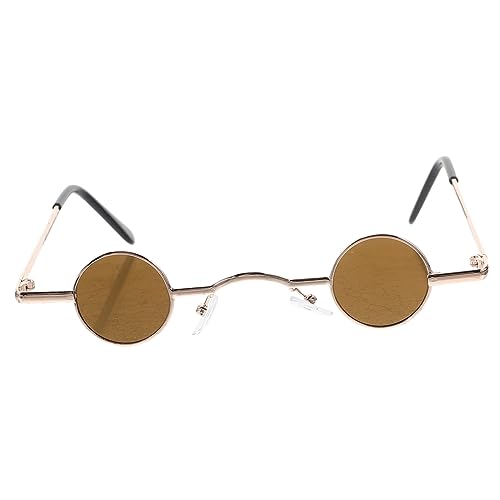 Hohopeti Retro Kleine Runde Sonnenbrille Vintage Stil Leichte Uv Schutzmode für Damen Herren Party Festival Eyewear Hohopeti Retro Kleine Runde Sonnenbrille Vintage Stil Leichte Uv Schutzmode für Damen Herren Party Festival Eyewear von Hohopeti