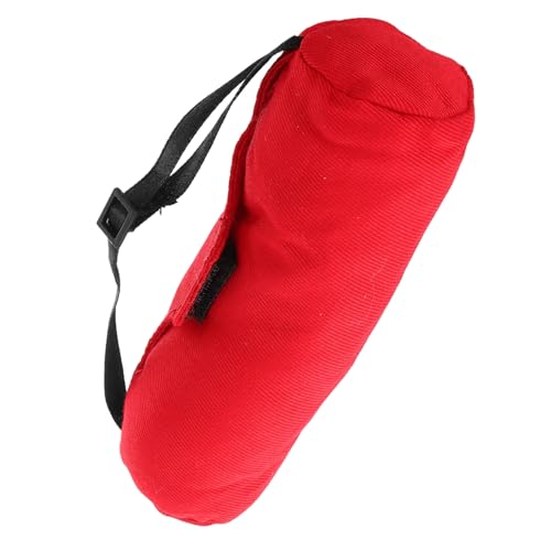 Hohopeti Roter Mini Rucksack Puppenzubehör Soldatenmodell Tragbarer Reise Rucksack Multifunktional für Actionfiguren und Puppenhaus Dekoration von Hohopeti