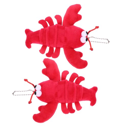 Hohopeti Rotes Krabben Plüschtier Anhänger Niedliches Flusskrebs Stofftier zum Hängen Weiches Dekorationsspielzeug für Wohnzimmer und Taschen Cartoon Design für Erwachsene Hohopeti Rotes Krabben Plüschtier Anhänger Niedliches Flusskrebs Stofftier zum Hängen Weiches Dekorationsspielzeug für Wohnzimmer und Taschen Cartoon Design für Erwachsene von Hohopeti
