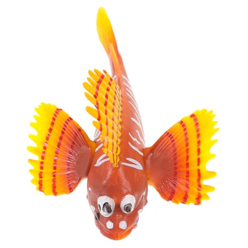Hohopeti Rotfeuerfischmodell Künstliches Fischmodell Simulation Realistischer Tierfiguren Simulationstiermodell Gefälschtes Tiermodell Realistische Fischmodelle Simulationstierfigur von Hohopeti