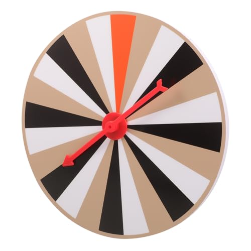 Hohopeti Rotierendes Spielrad Party Game Prop Wandspiel Partyspielrad DIY Lernspielzeug für Karneval Bingo Raffles Familienfeiern von Hohopeti
