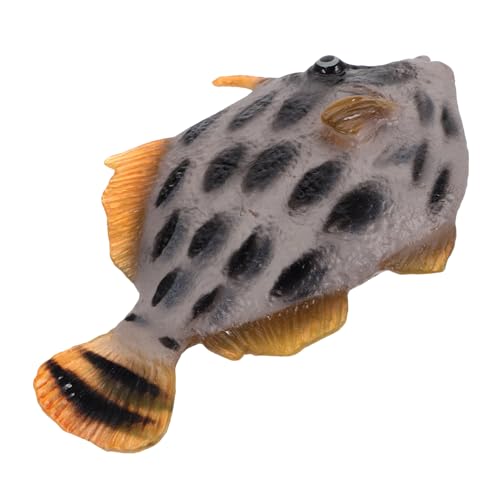 Hohopeti Sandmodell Kinderspielzeug Spielzeug für Kinder Meerestierfiguren Fischkuchenaufsätze Spielzeuge Modelle realistisches Fischmodell Simulation Tierfigur fest Statue gehäuteter Fisch von Hohopeti