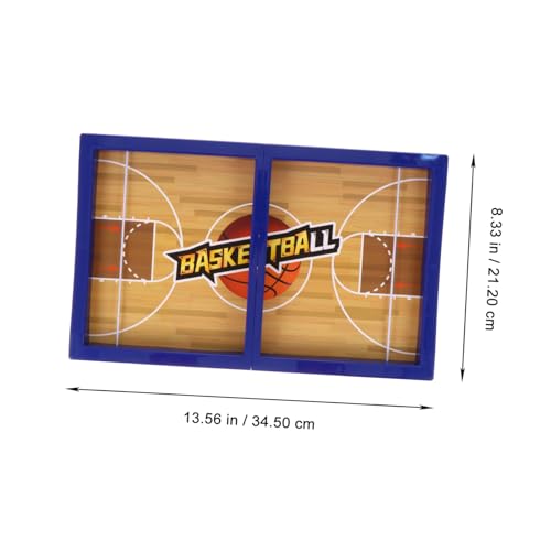 Hohopeti Schnelles Sling Puck Spiel Desktop Spiel Basketball Stil Geschicklichkeit Winner Board Tabletop Party für Familie und Freunde von Hohopeti