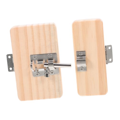 Hohopeti Sensorisches Tür Riegel aus Holz DIY Busy Board Zubehör Fördert Feinmotorik Hand Auge Koordination und Kreatives für Kleinkinder Hohopeti Sensorisches Tür Riegel aus Holz DIY Busy Board Zubehör Fördert Feinmotorik Hand Auge Koordination und Kreatives für Kleinkinder von Hohopeti