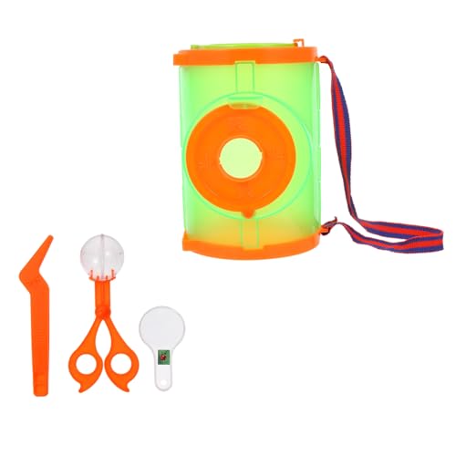 Hohopeti Set mit Klarem Beobachtungsbox Kit und Stabilem Critter Cage für Insektenfang und Outdoor erkundung Langlebig für Junge Naturforscher Ab Jahren von Hohopeti