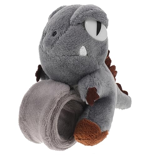 Hohopeti Slap Armband mit Dinosaurier Plüschiges Schlagarmband für Hautfreundliches Accessoire Partygeschenk für Jungen von Hohopeti