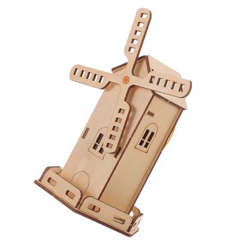 Hohopeti Solar Assembly Toy Windmühle aus Holz DIY Wissenschaftsbastelset für Leichte und Kompakte Solar windmühle Pädagogisches zur Praktischer Fähigkeiten für Schule und Freizeit Hohopeti Solar Assembly Toy Windmühle aus Holz DIY Wissenschaftsbastelset für Leichte und Kompakte Solar windmühle Pädagogisches zur Praktischer Fähigkeiten für Schule und Freizeit von Hohopeti