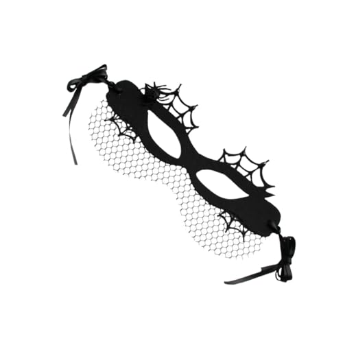 Hohopeti Spinnen Maske Damen Halbgesichts Masquerade Party Halloween Karneval Cosplay Leichtes Filznetz Material für Festival Tanzshow Kostüm Hohopeti Spinnen Maske Damen Halbgesichts Masquerade Party Halloween Karneval Cosplay Leichtes Filznetz Material für Festival Tanzshow Kostüm von Hohopeti