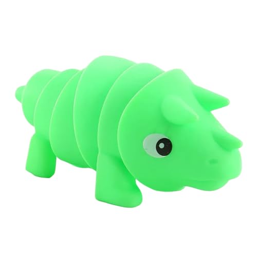 Hohopeti Stressabbau Dinosaurier Grün Druck Kompaktes Quetschspielzeug aus Sicherem Material Langlebig Cartoon Design für Sensorisches Antistress Vergnügen von Hohopeti