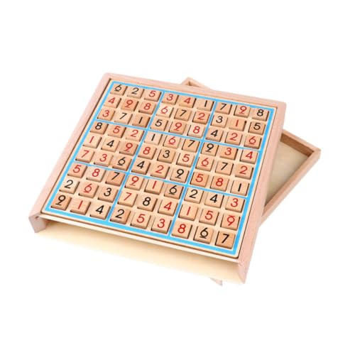 Hohopeti Sudoku Felder Logikspiel für Lernspiel mit Rechenaufgaben Pädagogisches Denkspiel Fördert Intelligenz und Koordination Mit Aufbewahrungsschublade für Junge Mädchen Hohopeti Sudoku Felder Logikspiel für Lernspiel mit Rechenaufgaben Pädagogisches Denkspiel Fördert Intelligenz und Koordination Mit Aufbewahrungsschublade für Junge Mädchen von Hohopeti