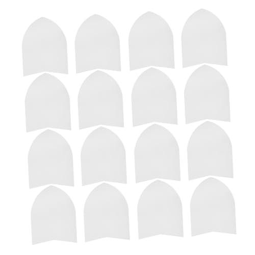 Hohopeti Teiliges DIY Pappschild für Kleine Party Schild Requisiten mit Griff Unbemalte Blanko Bastel Schilder für Jungen und Mädchen für Kreative Spiele und Cosplay Events von Hohopeti