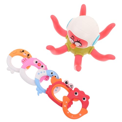 Hohopeti Teiliges Schwimmender Ringwurf Hautfreundlich Leicht Vielseitig für Bad Pool Indoor Outdoor Fördert Feinmotorik und Hand-Auge-koordination Hohopeti Teiliges Schwimmender Ringwurf Hautfreundlich Leicht Vielseitig für Bad Pool Indoor Outdoor Fördert Feinmotorik und Hand-Auge-koordination von Hohopeti