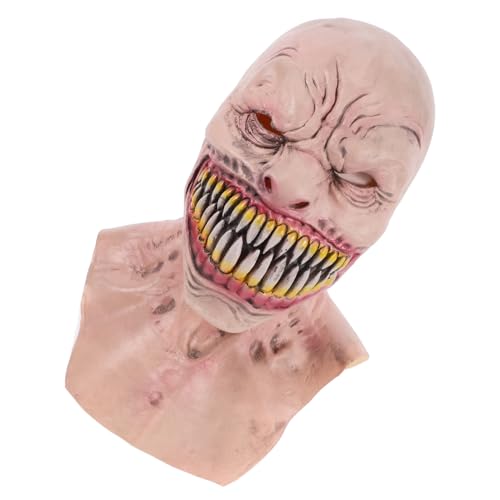 Hohopeti Teufel Halloween Gruselig Vollgesichtsmaske Horror Cosplay Erwachsene Atmungsaktiv Strapazierfähig Für Kostümparty Halloween Requisite von Hohopeti