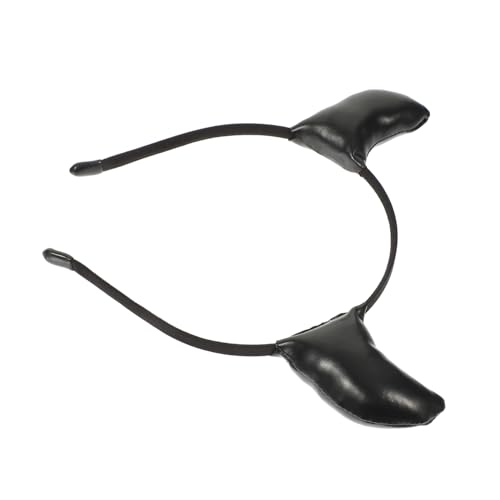 Hohopeti Teufelskostüm Cosplay Hörner Haarbänder Böses Stirnband Teufelshorn Stirnband Dämonenhörner Stirnbänder Halloween Party Haarschmuck Teufelshorn Hörner Halloween von Hohopeti