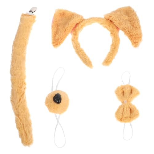 Hohopeti Tierohren Stirnband Set für Damen Weiches Cartoon Kostüm Zubehör Bequemes Material Vielseitig für Halloween Cosplay Themenpartys und Kreative Outfit Kombinationen Hohopeti Tierohren Stirnband Set für Damen Weiches Cartoon Kostüm Zubehör Bequemes Material Vielseitig für Halloween Cosplay Themenpartys und Kreative Outfit Kombinationen von Hohopeti
