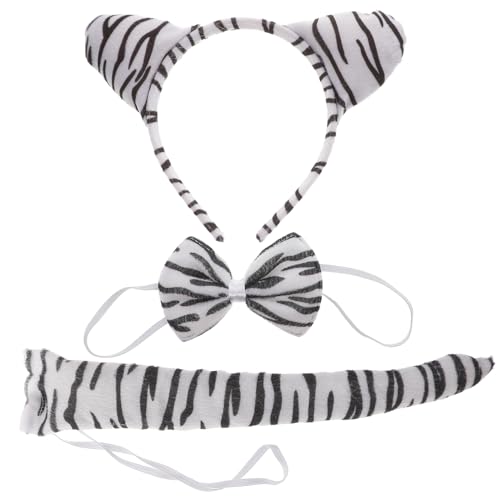 Hohopeti Tiger Ohr Haarreif und Fliege Langlebiges Tierkostüm Zubehör für Karneval und Festival Niedlicher Haarschmuck für Mädchen Einzigartiges Cosplay accessoire Hohopeti Tiger Ohr Haarreif und Fliege Langlebiges Tierkostüm Zubehör für Karneval und Festival Niedlicher Haarschmuck für Mädchen Einzigartiges Cosplay accessoire von Hohopeti